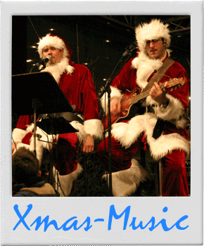 Weihnachtsmusik Band für Weihnachtsfeier Weihnachtsmann weihnachtlich